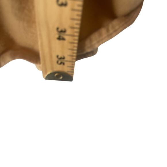 Carhartt Men 2XL Tall Yellow Flannel Heavy‎ Workwear Long Sleeve Button Up - Picture 9 of 9